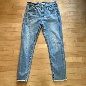 Loft High Waist Skinny Jeans